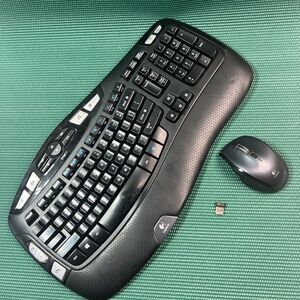 Logitech K350 Wireless Keyboard & M705  Mouse With Unifying Receiver Tested WORK